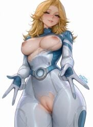 invisible woman from fantastic four by penguih