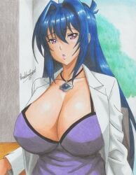 nijou aki from maken-ki! by ravern clouk