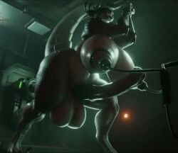 3d 3d_animation 3d_model animated anthro blindfold blindfolded brown_body brown_scales chained deathclaw detailed_background dildo fallout futanari futanari_penetrated futasub gynomorph gynomorph_penetrated huge_ass huge_balls huge_breasts hung_bottom hyper hyper_penis intersex lizard masturbation milking_machine moaning mommyclaw_(vulgarvictor) multiple_angles scalie solo solo_focus solo_futa sound sound_effects submissive_futa submissive_gynomorph tagme thick_thighs video voice_acted yamayza