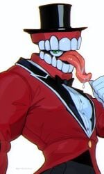 caine (the amazing digital circus) from tadc by gentlesharksss