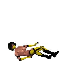 animated color colored edit edited female game_cg mortal_kombat pixel_art simple_background tagme tanya_(mortal_kombat) third-party_edit