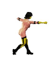 animated color colored edit edited female game_cg mortal_kombat pixel_art simple_background tagme tanya_(mortal_kombat) third-party_edit