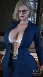 grace ashcroft from fbi by cga3d