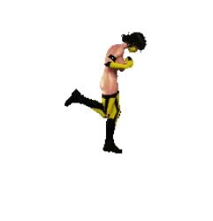 animated boobs color colored edit edited game_cg mortal_kombat pixel_art simple_background tagme tanya_(mortal_kombat) third-party_edit