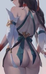 lingsha (honkai: star rail) from honkai (series) by silverfox hot69