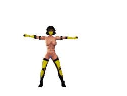 animated color colored edit edited female game_cg mortal_kombat pixel_art simple_background tagme tanya_(mortal_kombat) third-party_edit
