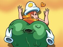 mermushroom (super mario bros super show) from dic entertainment