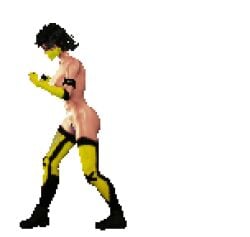 animated color colored edit edited female game_cg mortal_kombat pixel_art simple_background tagme tanya_(mortal_kombat) third-party_edit