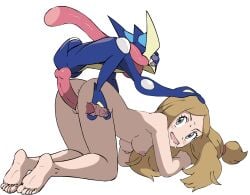 greninja from pokemon by w.t.dinner