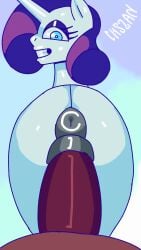 animated big_penis chszan_chan donut_anus feral from_behind from_behind_position horse horsecock looking_at_viewer loop my_little_pony my_little_pony_friendship_is_magic rarity_(mlp) sex smile tagme toony vaginal_penetration