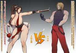 mai shiranui from fatal fury by zakosama