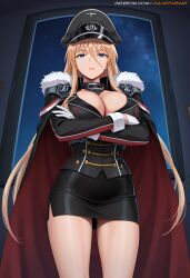 bismarck (azur lane) fan art