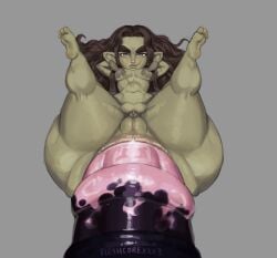 2boys alane_(holyxxx3) anal anal_sex anal_tugging beauty_mark big_areola big_ass big_butt big_nipples blue_eyes brown_hair centaur emotionless emotionless_sex fat_ass fat_mons femboy femboy_penetrated goblin goblin_femboy goblin_male green_skin holyxxx3 horse_penis horsecock huge_areolae huge_ass huge_butt hyper_ass hyper_penis impossible_fit impossible_penetration long_nipples medial_ring micropenis pubic_mound puffy_areola puffy_nipples shortstack shortstack_femboy small_penis smaller_male smaller_penetrated stretched_anus taint tight_grip ube_(ubenyamz)