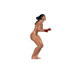 3d animated color colored edit edited game_cg gif lara_croft mod mortal_kombat pixel_art simple_background tagme third-party_edit tomb_raider transparent_background