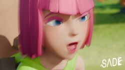 1girl1boy 1girls 3d animated archer_(clash_of_clans) archer_(clash_royale) blowjob blue_eyes cartoon clash_(series) clash_of_clans clash_royale cum cum_on_face day doggy_style erection female night penetration penetration_from_behind penetration_through_clothes pov pov_eye_contact purple_hair sadedade sound supercell supercell_(company) tagme tongue_out video video_game_character video_games
