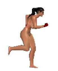 3d animated color colored edit edited game_cg gif lara_croft mod mortal_kombat pixel_art simple_background tagme third-party_edit tomb_raider transparent_background