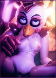 glamrock chica (fnaf) from five nights at freddy's by mrcourage616