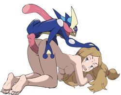 greninja from pokemon by w.t.dinner