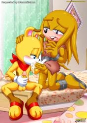 2boys anthro balls bbmbbf ben_muttski blowjob blush cum cum_in_mouth cum_inside gay male male/male male_only masturbation mobian_(species) mobius_unleashed open_mouth oral oral_sex palcomix penis sega sex sonic_(series) sonic_the_hedgehog_(series) teeth tongue yanar_the_echidna yaoi