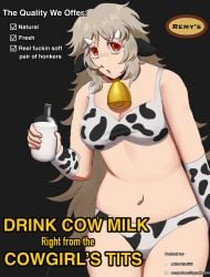 cow_ears cow_horns cow_tail cowbell cowgirl degrees_of_lewdity oc