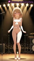 1girls ai_generated anime anime_style arms_at_sides asian ass_visible_through_thighs audience backlighting bangs barefoot blonde_hair blush breasts bright_pupils brown_hair bust busty cleft_of_venus closed_mouth collarbone completely_nude concert crowd drum drum_set drumsticks feet female female_focus female_only foot_fetish full_body glowstick guitar heart heart-shaped_pupils hi_res high_quality high_resolution highres indoors instrument legs lipstick long_hair looking_at_viewer medium_breasts medium_hair microphone microphone_stand natsuyoru navel nipples nipples_outside nude nude_female oshi_no_ko paipan patreon pink_eyes public_indecency pussy red_eyes reflective_floor saitou_miyako smile solo solo_female speaker spotlight stage stage_lights standing stomach symbol-shaped_pupils thighs tile_floor tiles toenail_polish toenails toes uncensored vagina voluptuous voluptuous_female