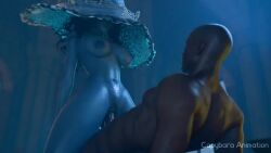 20_seconds 3d 3d_animation animated areolae big_areola big_ass big_breasts blue_body blue_eyes blue_hair blue_skin breasts elden_ring female fromsoftware light_blue_skin longer_than_10_seconds ranni_the_witch shorter_than_30_seconds sound tagme video