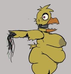 withered chica from five nights at freddy's by horny bunjester