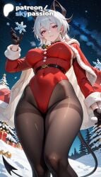 zani (wuthering waves) from christmas by skypassion