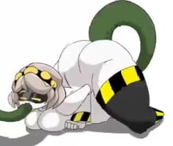 1girls ass big_ass big_breasts big_butt big_thighs blowjob breasts female female_only giant_ass giant_butt giant_thighs glitch_productions huge_ass huge_breasts huge_butt huge_thighs murder_drones no_sound oral oral_penetration sex tagme tannicfer tentacle tentacle_sex thighs v_(murder_drones) video white_background white_body white_skin