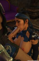 kitana from mortal kombat by smokescreen117