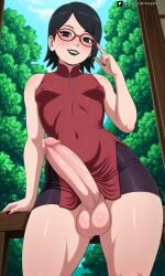 sarada uchiha from boruto: naruto next generations by sexyexxchi