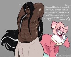 dark cacao cookie from cookie run by moonrainum