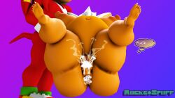 3d 3d_(artwork) absurd_res after_sex anthro ass bat big_breasts big_butt bodily_fluids breasts claws cum cum_drip cum_from_ass cum_from_vagina cum_in_ass cum_in_vagina cum_inside dripping duo echidna excessive_cum excessive_genital_fluids faceless_character female fucked_silly genital_fluids genitals hand_on_head hi_res huge_breasts huge_butt inflation instant_loss_2koma knuckles_the_echidna lying male mammal monotreme on_back rocketspuff rouge_the_bat sega sonic_(series) sonic_the_hedgehog_(series) spread_legs spread_vulva spreading thick_thighs thought_bubble toe_claws vulva