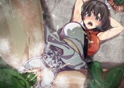 1boy 1girls 2024 bare_midriff big_penis blush censored cheerleader_exorcist clothed_sex commission crying crying_with_eyes_open cum cum_in_pussy cum_inside cum_on_body cum_on_breasts cum_on_clothes cum_overflow dark_hair defeated defeated_heroine femsub frilled_panties getumen gloves green-skinned_male green_skin grey_eyes human human_female interspecies large_breasts light-skinned_female light_skin magical_girl maledom monster monster_on_female monster_rape mosaic_censoring on_back orc orc_on_human orced original paid_reward_available penis piledriver_position pov rape rough_sex scared sex skirt slim_waist someone_else's_oc spread_legs teratophilia torn_clothes torn_panties vaginal_penetration variant_set