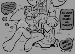 blowjob boycunt boypussy cuntboy cuntboy/male german_text heart-shaped_pupils language_barrier penis petting sega shadow_the_hedgehog sheriff sonic_(series) sonic_the_hedgehog sonic_the_hedgehog_(series) tied_up veiny_penis