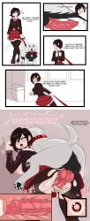 1animal 1boy 1girls ahe_gao almost_caught animal_genitalia animal_penis bangs bestiality_impregnation big_penis black_hair blush breasts breeding canid canine canine_genitalia canine_on_human canine_penis canis clothed clothed_sex clothing consensual cum cum_in_pussy cum_in_uterus cum_inside doggy_style domestic_dog english_text eyeliner female female_on_feral feral feral_dominating_human feral_on_female feral_on_human feral_penetrating feral_penetrating_human fertilization from_behind fur grey_fur heart-shaped_pupils hearts_around_head huge_cock human human_female human_on_feral human_penetrated imminent_bestiality imminent_sex impregnation interspecies interspecies_impregnation kinathefox knot large_breasts leash light-skinned_female light_skin looking_at_penis loving_it male on_all_fours ovum ovum_with_heart pale-skinned_female pale_skin penetration penis penis_awe penis_in_pussy public public_indecency pussy questionable_consent red_hair ruby_rose rwby school_uniform sex sex_from_behind skirt sperm_cell sperm_meets_ovum text uncensored vagina vaginal_penetration vaginal_sex x-ray zehn_(kinathefox) zoophilia