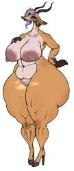 gazelle (zootopia) from disney by slimewendigo