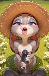 ai_generated breasts enormous equine equine_penis female furry furry_female handjob judy_hopps male open_mouth pdbai penis shortstack small_breasts tagme tongue tongue_out zootopia