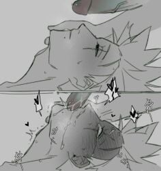 blowjob crying crying_with_eyes_open cum_in_mouth gay gay_blowjob hatake_kakashi kakashi_hatake male male_only naruto naruto_(series) yaoi
