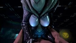 3d animated breasts cowgirl_position female human human_penetrating male no_sound penis pov pussy saryn_(warframe) sex source_filmmaker vaginal video warframe wattchewant