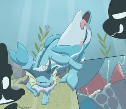 absurd_res animal_genitalia animal_penis aquatic_mammal being_watched bodily_fluids cetacean cetacean_genitalia cetacean_penis crowd cum cum_in_water cum_inside cum_string duo eeveelution excessive_cum excessive_genital_fluids exhibitionism feeshyartist feral feral_on_feral finizen generation_1_pokemon generation_9_pokemon genital_fluids genitals group hi_res holding_partner leaking_cum looking_at_another male male/male mammal marine nintendo penetration penis pokemon pokemon_(species) sex slit_penetration slit_play tapering_penis underwater underwater_scenery underwater_sex vaporeon water