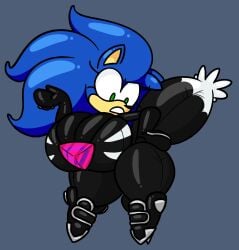 big_breasts frost-lock infinite_(cosplay) rule_63 sonic_(series) sonic_the_hedgehog thick_thighs