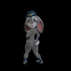 1girls 3d 3d_(artwork) animated anthro female furry joel3d judy_hopps looking_at_viewer looking_back mp4 no_sound rabbit shaking_butt video zootopia