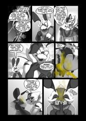 3_fingers 4_arms absurd_res antennae_(anatomy) anthro anus arthropod ass bee black_and_white boop clothed clothing comic dialogue dominant dominant_female duo english_text exhibitionism fart fart_cloud fart_fetish farting_on_panties farting_on_underwear female fingers heather_(soomir) hectar_(soomir) hi_res hymenopteran insects larger_female male male/female monochrome multi_arm multi_limb nose_boop nude nude_anthro nude_female nude_male panties panties_on_face partially_clothed partially_clothed_anthro partially_clothed_male partially_clothed_male_nude_anthro partially_clothed_male_nude_male profanity public public_nudity shirt size_difference soomir speech_bubble sweater text topwear underwear underwear_on_face underwear_on_head