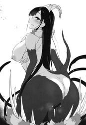 ane_naru_mono anus ass censored monochrome nipples nopan pantyhose pochi_(pochi-goya) pussy pussy_juice tagme tentacle topless