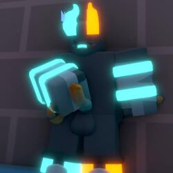 1boy 3d animated balls coil_(phighting) inphernal male_only masturbation naked no_sound penis phighting public_masturbation roblox roblox_game robloxian shorter_than_10_seconds skateisbased tagme video