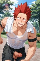 eijirou kirishima from boku no hero academia by shabalahoho