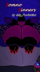 big_ass cowgirl_position cum_inside demon doggy_style furry helluva_boss imp inkyproductions male/male plap pov tagme video