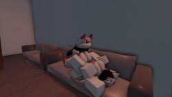 1futa 1girls 3d animated big_breasts bouncing_ass bouncing_breasts clapping_ass couch couch_sex female furry furry_female futanari intersex kitsune nsfwklown riding riding_penis roblox roblox_condo roblox_game roblox_studio robloxian sound tagme video wolf wolf_girl yuri
