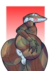 1boy aeromorph aircraft aircraft_humanoid airplane annoyed_expression anus anus_peek ass ass_focus ass_grab asshole balls ballsack big_ass big_thighs displeased faceless femboy groping_self living_aircraft living_machine looking_at_viewer looking_back looking_down male mars206 spread_ass spread_butt spreading spreading_ass su-25